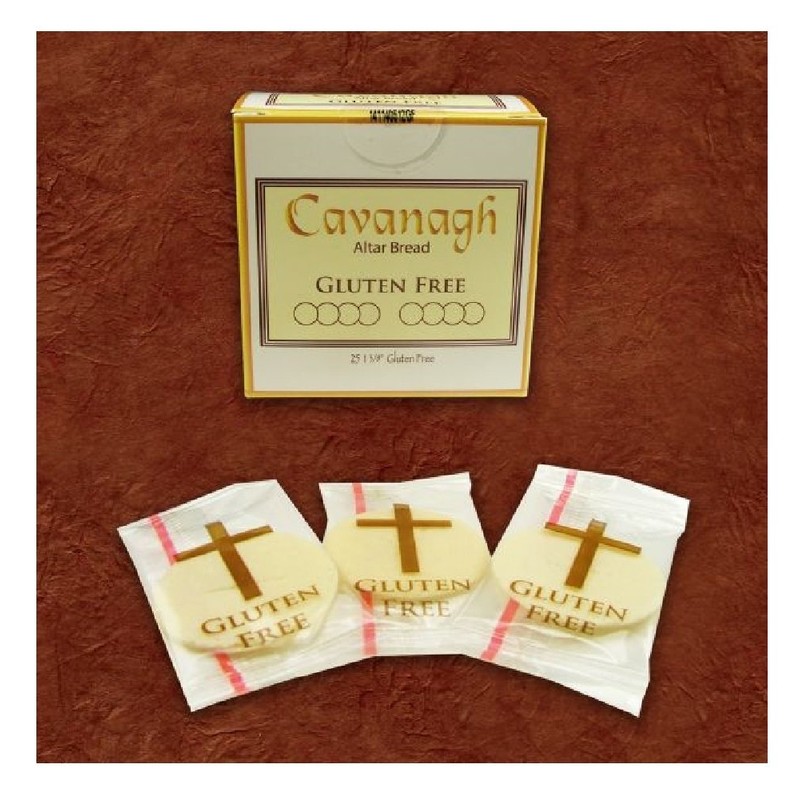 Gluten Free 1 3/8" Diameter (35mm) Altar Communion Bread 25