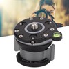 Aluminum Alloy Tripod Leveling Base with Bubble Level for Nikon