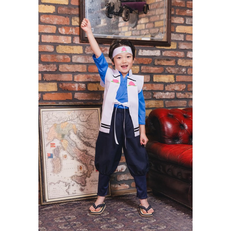 和風コスチューム 桃太郎くん キッズコスチューム 男の子