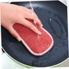 Outanaya Set of 4 Dishwashing Sponges Scrub Sponge Pads Dishcloth