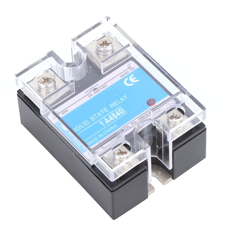 Single Phase Solid State Relay 70-280VAC Input 24-480VAC Load AC