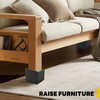 BTSD-home Bed Risers Heavy Duty Adjustable Furniture Risers Elevation in