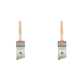 Wooster Brush 4153-2 1/2 4153-2-1/2 Ultra/Pro Extra-Firm Lindbeck Angle Sash Paintbrush, 2-1/2-Inch 2-1/2" XFirm ANG Brush, 2.5 Inch Pack of 2