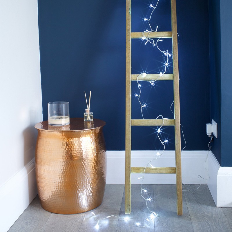 Lights4fun Indoor Fairy Lights with 50 White LEDs on 4m