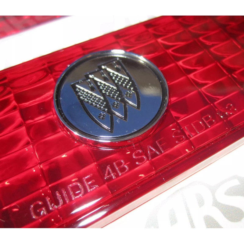 CARS 1963 Buick Riviera Tail Light Lens with Tri-Shield Emblem.