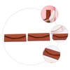 FOMIYES 2pcs Elegant Eyebrow Tweezers Storage Box Pu Material Organizers