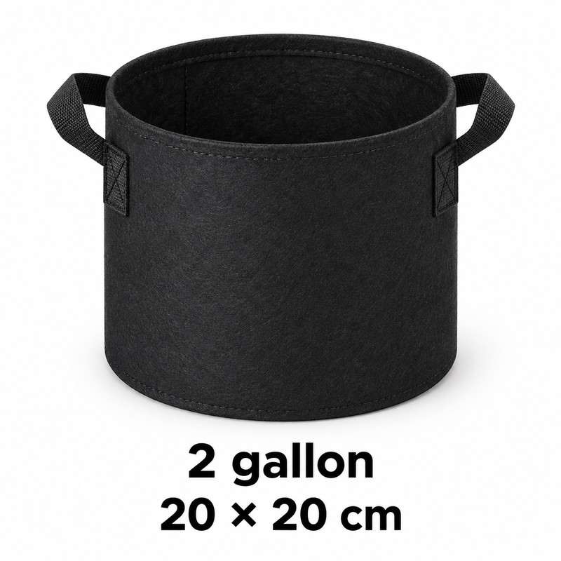 Felt Grow Bags for Vegetables, Strawberries & Flowers – Breathable
