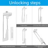 XCHTX 8" Cell Phone Accessories Luxury Magnetic Key Anti-Theft Security