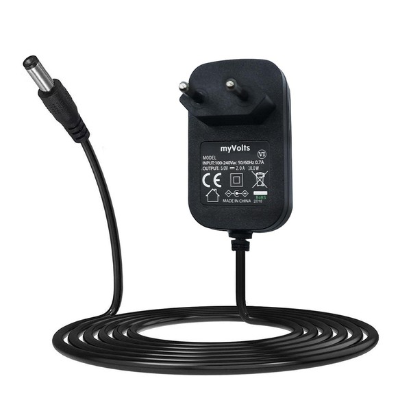 MyVolts 5V EU Power Supply Compatible with Cyber Gadget Retro