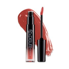 DISURI Beauty Glossy Blast Lip Gloss - Girls Lip Gloss with Non-Sticky Formula - Flavored Lip Gloss for Ultra Shine - 0.8 FL Oz Lip Gloss for Girls & Women - Cruelty Free Lip Gloss - (Coral Rose: M32)