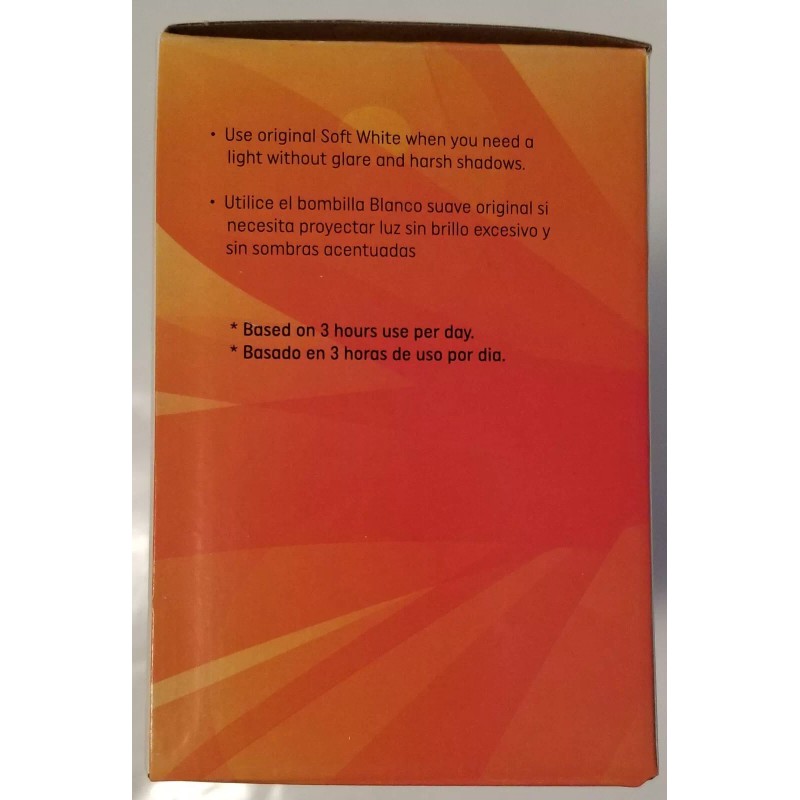 GE ***LOT OF 4***GE DECORATIVE G25 LIGHT BULBS