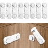 8 Pack Baby Proofing Cabinet Locks, Child Safety Locks for