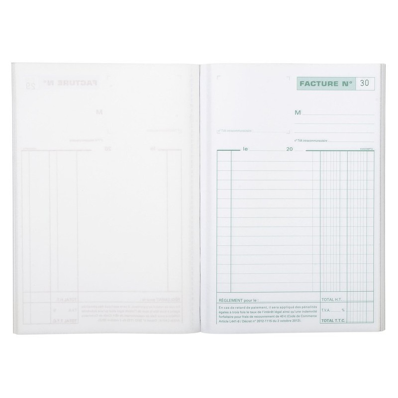 Exacompta - Ref. 3278AE - 1 Manifold INVOICES - with