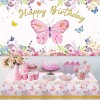 Feawiai Mantel Mariposa Para Fiestas De Cumpleaños Deco De Fiesta