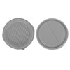 Fryer Silicone Liner Foldable Round Wavy Stripe Heat Resistant Reusable