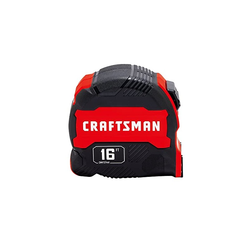 CRAFTSMAN Tape Measure, Compact Easy Grip, 16 FT (CMHT37441S)