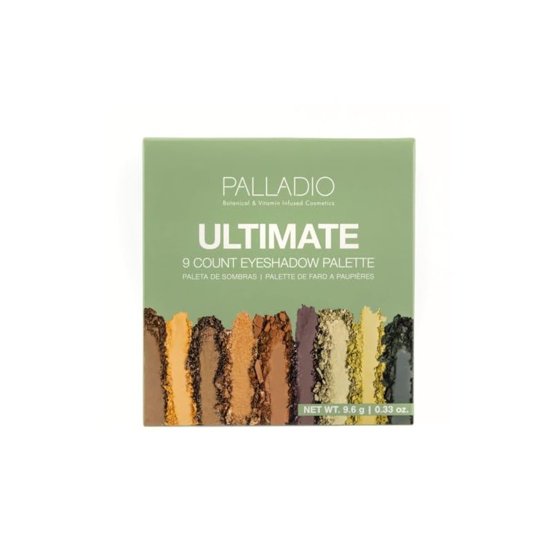 Palladio Ultimate Paleta de Sombras de Ojos 9 Unidades sin