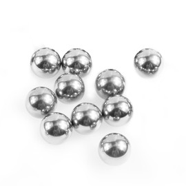 Skweawert 10Pcs 10mm Bearing Balls 304 Stainless Steel Balls G100 Precision Metric Solid Balls for Bearings, Hardware Accessories