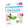 Catit - Filtro de fuente de triple acción 43745 (paquete
