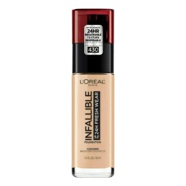 Base de maquillaje líquida L'Oréal Paris Infallible Fresh Liquid Foundation tone 430 marfil, 30 ml