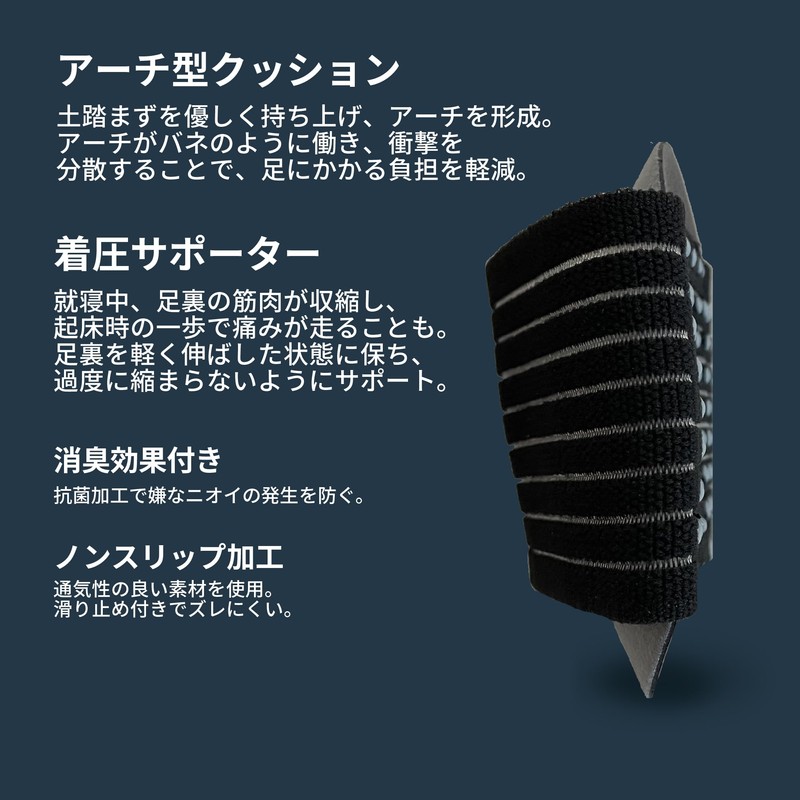 ドクターショール フットアーチサポーター 1足