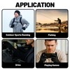 Waterproof Gloves, Touchscreen Fishing Gloves for Men with Flip Cap,