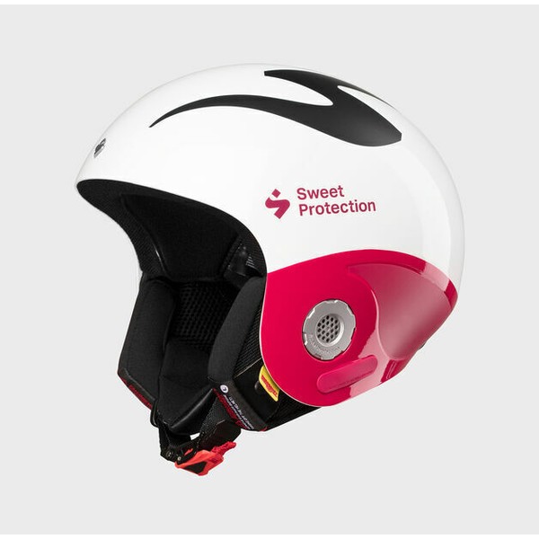 Sweet Protection Volata FIS Ladies Helmet 2020 Gloss White /Rubus Red size XS/S