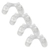 Baluue 4sets Supple Nose Pads for Glasses Nose Guards Comfortable