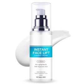 Skin Tightening Cream for Face Serum, Instant Face Lift Serum，Face Lifting & Skin Tightening, Smooth Fine Lines, Pores and Deep Wrinkles Hyaluronic Acid Neck Firming Cream for Skin Care