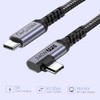 SUMPK 30cm USB 4 Kabel rechtwinklig [2 packs], 240W USB