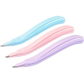 ZZTX 3 PCS Professional Magnetic Staple Remover Puller Rubberized Staples Remover Staple Removal Tool for School Office Home(Blue, Pink, Purple)
