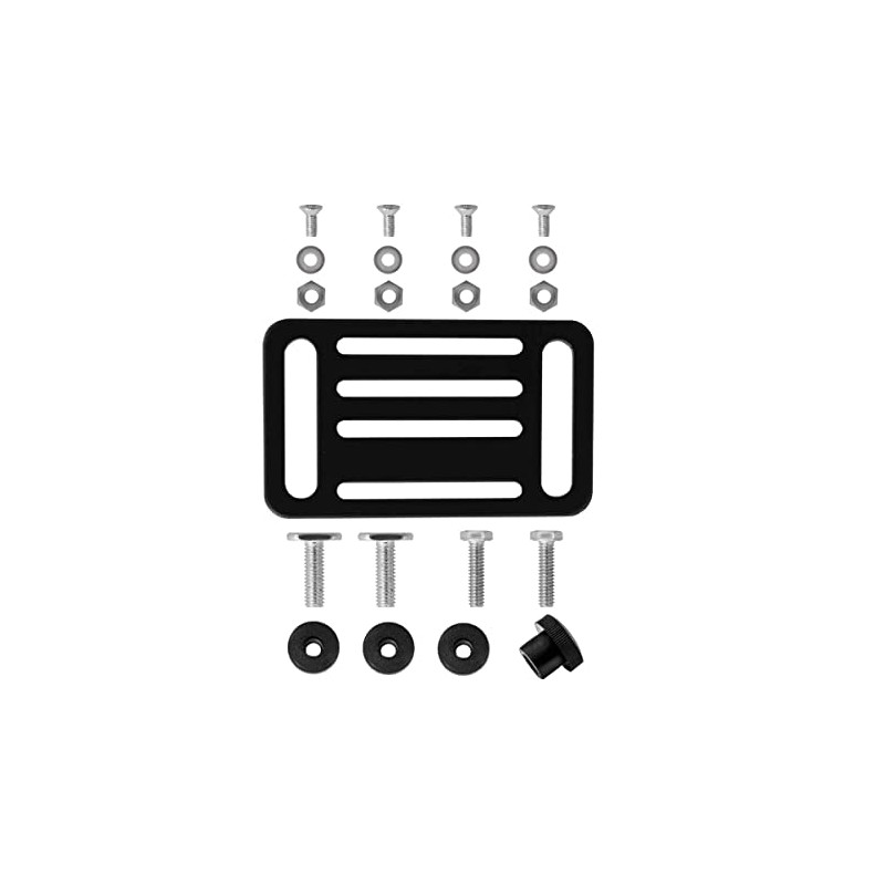 POWERTEC 71702 Vertical Hold Down Toggle Clamp and Mounting Plate