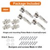 Blum 110 Degree Soft Close Hinges - Full Overlay Soft