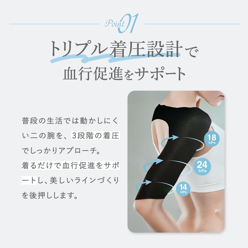 Slim Feather Compression, Upper Arm Shaper, Compression, Hunchback, Rolled Shoulders,