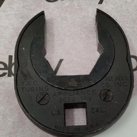 TAC Tubing Appliance 9022 1 3/8” Drive Ratcheting Crowsfoot 1/2” Drive**READ**