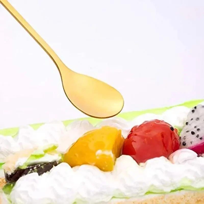 CHENGZI 6-Piece Stainless Steel Coffee Spoon Set