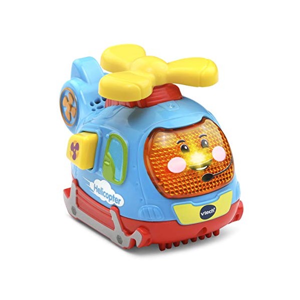 Vtech Toot-Toot Drivers Helicopter | Interactive Toddlers Toy for Pretend Play with Lights and Sounds | Suitable for Boys & Girls 12 Months, 2, 3, 4 + Years, English Version