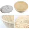 Voarge Round Proofing Basket, Diameter 25 cm, Height 8.5 cm,