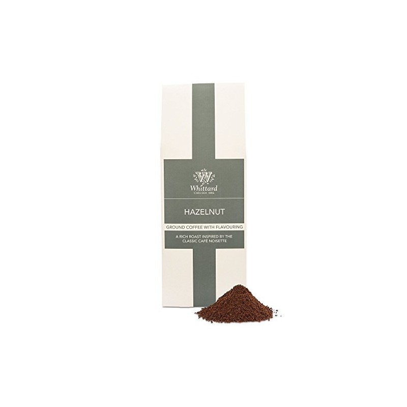 Whittard Hazelnut Flavour Ground Coffee 200g