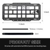 Yourkar Car Rigid MOLLE Panel, Sun Visor Panel Holster Tactical