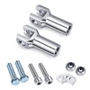 Harley Passenger Foot Peg Support Mount Clevis Kit Fits for