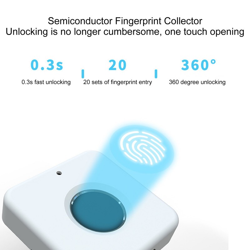 Fingerprint Cabinet Lock Safety Electric Fingerprint Lock Home and Office