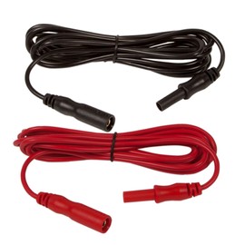 Power Probe DMM Adapter Leads Kit (PPTK0002) [Automotive Diagnostic Car Test Tool, Gold Plated Leads, 10 Gauge Multi Strand Wire]