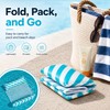 Floating Water Hammock for Pool Relaxation – Foldable Inflatable Lounger