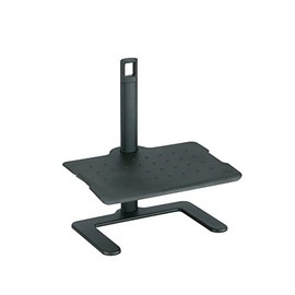 Safco Products 2129BL Adjustable Footrest, Black