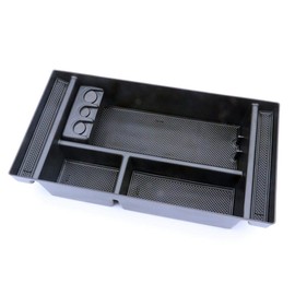 Car Center Console Organizer Tray for 2019 2020 Chevy Silverado 1500/ GMC Sierra 1500 2019 GM Vehicles Accessories (Full Console w/Bucket Seats ONLY)