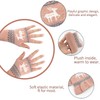 Zolunu Unisex Winter Half Finger Gloves Warm Winter Fingerless Touchscreen