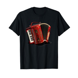 Red Accordion Costume for Boys and Girls T-Shirt