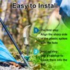 30 Pcs Plastic Spikes 8 Inch Landscape Edging Anchoring Garden