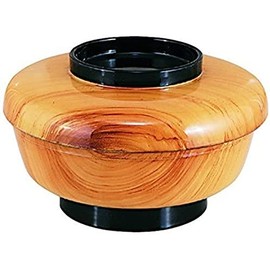 J-kitchens Yasuragi Mini Bowl (Donburi), Korinnai Vermilion (Lid), Made in Japan